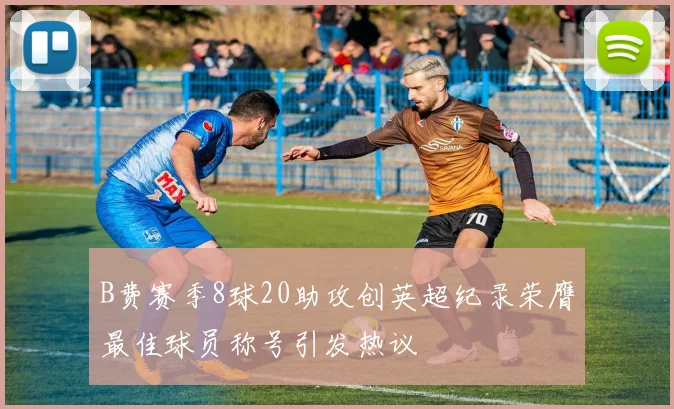 B费赛季8球20助攻创英超纪录荣膺最佳球员称号引发热议